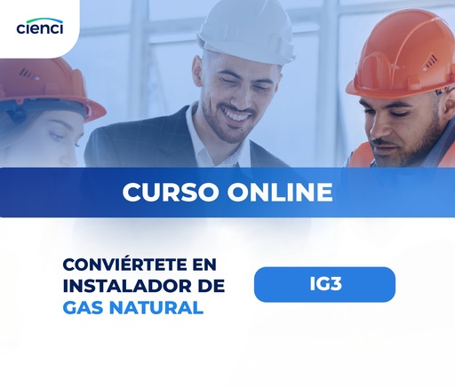 CURSO INSTALADOR DE GAS NATURAL IG3